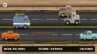 Rusty Bus: Flat tire run - One-tap Survival runner Screen Shot 1