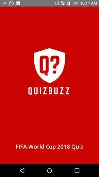 FIFA World Cup 2018 Quiz - QuizBuzz Screen Shot 0