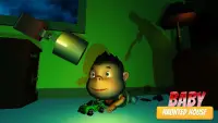 Baby in Dark Yellow Haunted House: Scary Baby Game Screen Shot 0