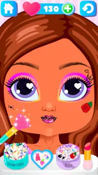 Gioco di trucco per ragazze Screen Shot 2