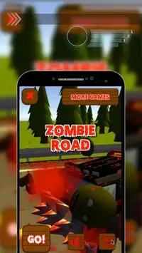 Zombie Road Screen Shot 0