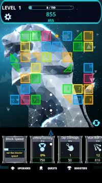 Glow Ball Breaker Quest Challenge Game Screen Shot 7