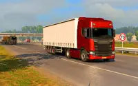 Cargo Trailer Transport Truck Driving Game 2020 Screen Shot 0