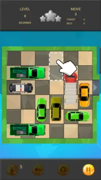 Unblock Police Car: Parking Puzzle Game Screen Shot 3