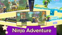 Ninja cookie Running Adventure Screen Shot 0