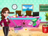 Menedżer sprzątania wirtualnego hotelu: gry do obs Screen Shot 4
