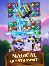 Fantasy Gems : Match 3 Puzzle Screen Shot 7