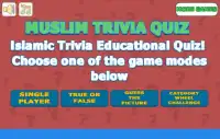 Muslim Trivia Quiz Screen Shot 0
