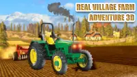 Real Village Farm Adventure: Tractor Driving 3D Screen Shot 3