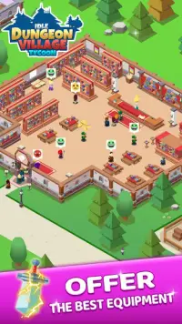 Idle Dungeon Village Tycoon - Adventurer Village Screen Shot 4