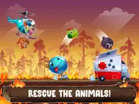 Zoo Road Bounce: Car Racing, Pet & Animal Rescue Screen Shot 5