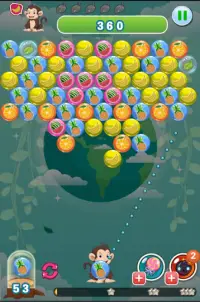 Fresh Fruit Bubble Shooter - Bubbel schieter Screen Shot 2