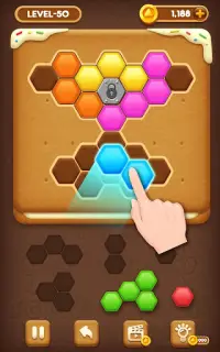 Cookie Puzzle: Hexa Screen Shot 6