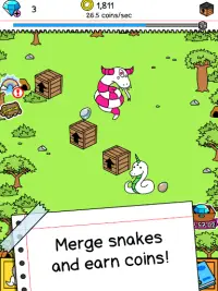Snake Evolution: Idle Merge IO Screen Shot 6