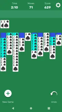 Spider (Classic Card Game) Screen Shot 1