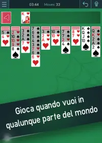 Spider Solitaire - Solitari gratis Screen Shot 5