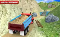 truk berat muatan simulator 2018 Screen Shot 1