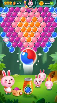 Bubble Bunny: Animal Forest Shooter Screen Shot 3