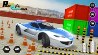 Police Car Parking Mania : Car Driving Games Screen Shot 2