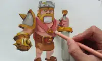 How To Draw Clash Of Clans Screen Shot 1