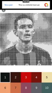 Football Legends - Pixel Art Screen Shot 1