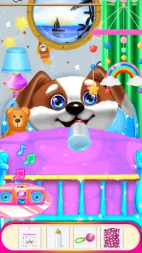 Puppy Pet Vet Day Caring Game Screen Shot 1