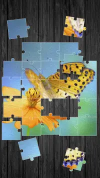 Butterfly Jigsaw Puzzle Screen Shot 1