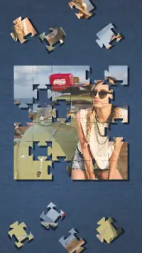 GIrl Art Puzzle - Jigsaw World Screen Shot 2