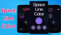 Space Line Color Tap Вверх Screen Shot 0