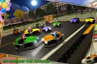 Super Kids Bumper Dodging Cars Crash Game Screen Shot 1