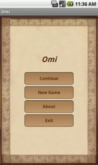 Omi Card Game Screen Shot 1