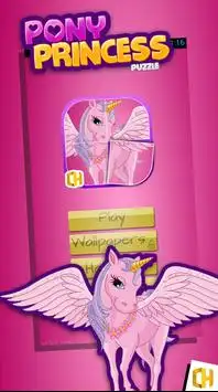 Pony Princess Beauty Puzzle Screen Shot 0
