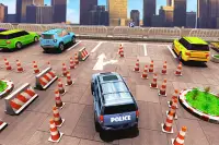 US Police Spooky Jeep Parking Simulator เกมใหม่ Screen Shot 5