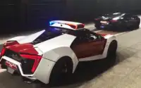 3D Police Car Chase City Crime Screen Shot 0