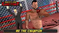 Wrestling Cage Fight - Free Wrestling Games 2K18 Screen Shot 1