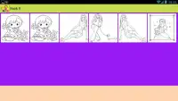 coloring barbie pictures Screen Shot 2