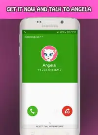 Call From My Talking Angela - Angela and tom Screen Shot 4