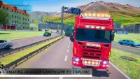 यूरो ट्रक सिम 2019: ट्रक ड्राइविंग गेम्स Screen Shot 9