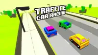 Blocky Cars 3D - Free Car Game Screen Shot 1