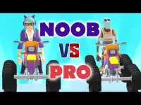 Noob vs Pro Scribble Rider Game Guide Screen Shot 1