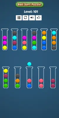 Free New Ball Sort Puzzle 2021: Ball Wala Game Screen Shot 0