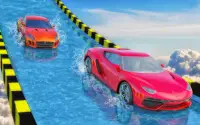 Water Slide Extreme Car Racing Stunts Screen Shot 0