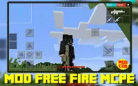 Mod Free Fire Skins For MCPE 2021 Screen Shot 6