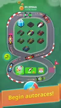 Race wagens - Race Cars Merge Games Screen Shot 2