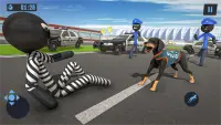 simulateur de chien de police stickman crime chase Screen Shot 3