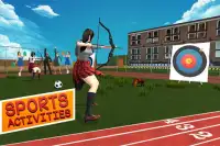 اليوم الرياضي الافتراضي لعبة المدرسة الثانوية Screen Shot 5