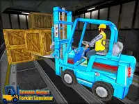 Ekstrim Bandara Forklift Sim Screen Shot 8