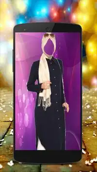 Women Burqa Photo Maker Screen Shot 2