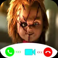 Fake Creepy Scary Doll Video Call and chat CHUcky Screen Shot 2
