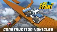 Mega Excavator On Impossible Track & Driving Stunt Screen Shot 4